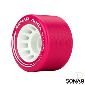 Sonar Aura Roller Skate Wheels Fuchsia 88a