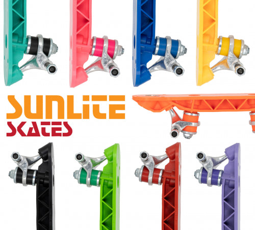 Sunlite Skates Roller Skate Plates 8mm axles - Various Colours