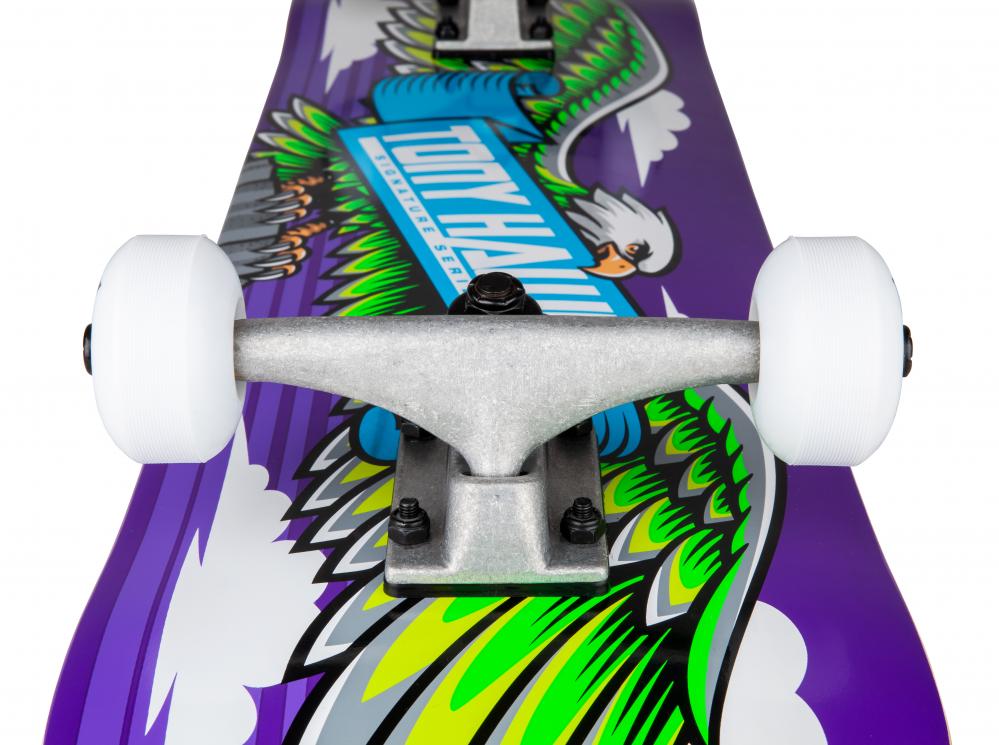 Tony Hawk SS 180 Complete Skateboard 7.75" - Wingspan Purple - Momma Trucker Skates