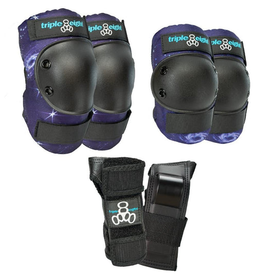 Triple8 Saver Series Triple Pad set - Galaxy