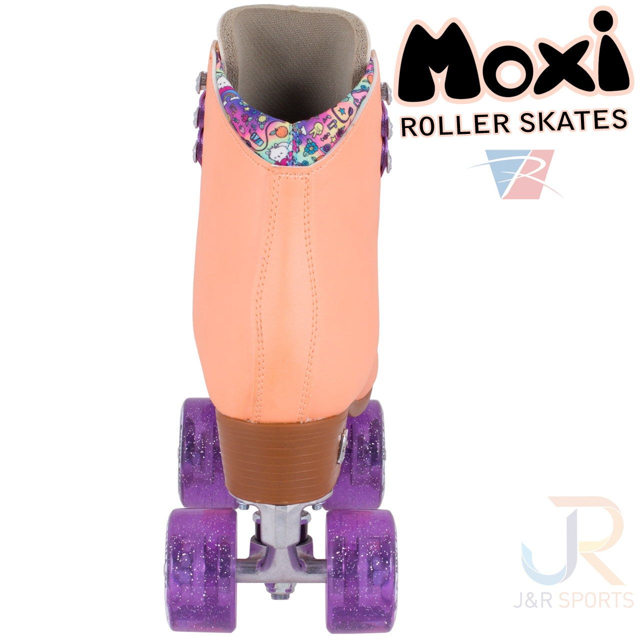 Moxi Beach Bunny Roller Skates - Peach - Momma Trucker Skates