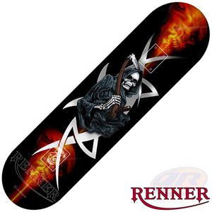 Renner B Series Complete Skateboard - B18 The Grim Reaper - Momma Trucker Skates