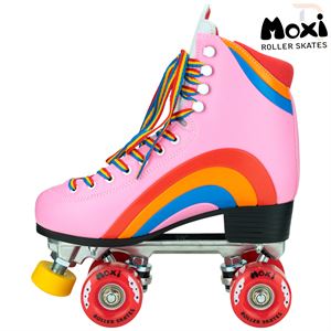 Moxi Rainbow Roller Skates - Bubblegum Pink - Momma Trucker Skates