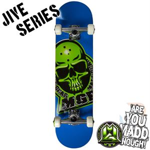 MGP Jive Series Sk8boards - Branded Blue - Momma Trucker Skates