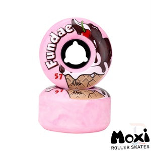 Moxi Fundae Skate Park Wheels 57mm 92a - Momma Trucker Skates