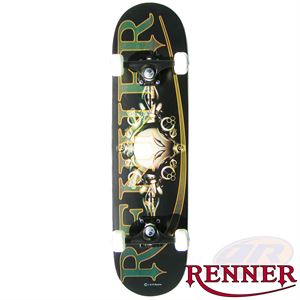 Renner B Series Complete Skateboard - B20 Gothic Space Guns - Momma Trucker Skates