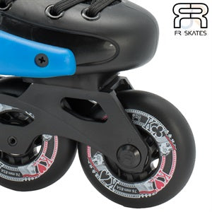 FR Skates Adjustable Childrens Inline Skates Blue 35-37 - Momma Trucker Skates
