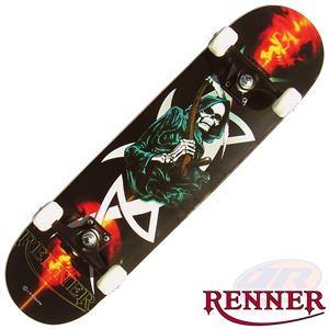 Renner B Series Complete Skateboard - B18 The Grim Reaper - Momma Trucker Skates