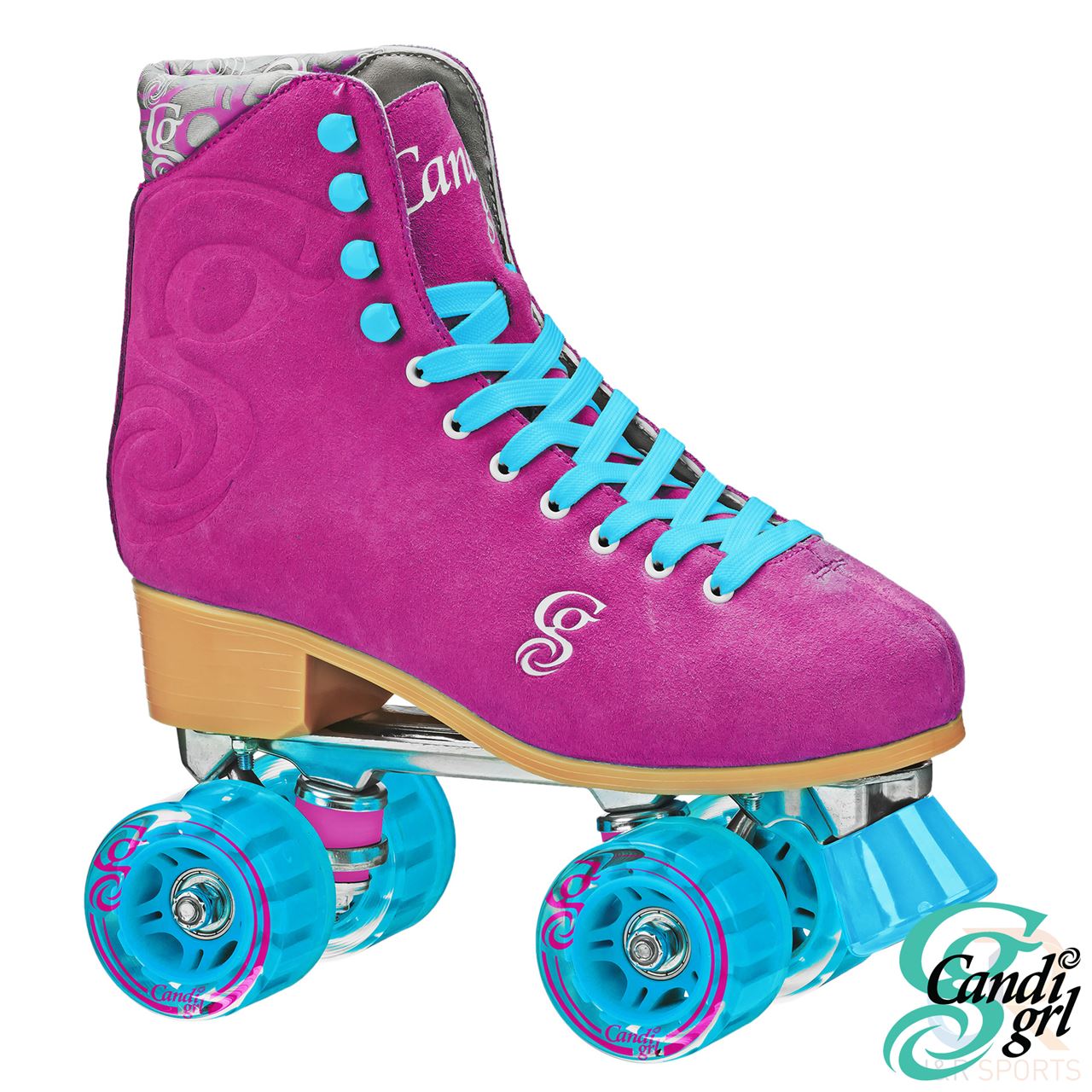 Candi Grl Sabina Quad Skates - Berry - Momma Trucker Skates