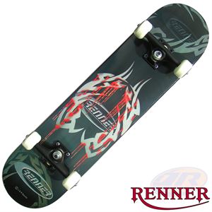 Renner C Series Complete Skateboard - C14 Blood Tattoo - Momma Trucker Skates