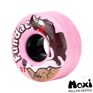 Moxi Fundae Skate Park Wheels 57mm 92a - Momma Trucker Skates