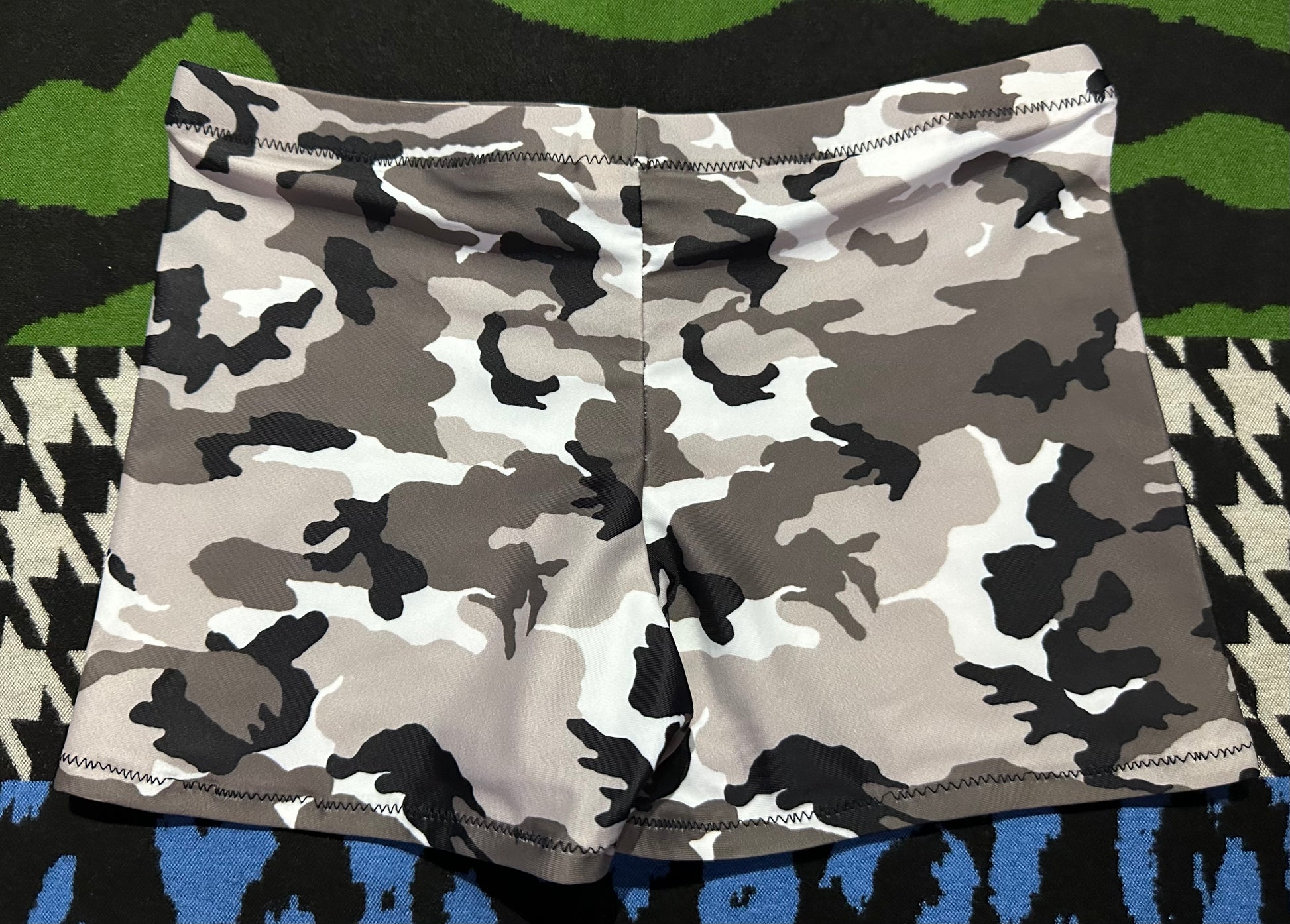 Dude Where s My Pants Hot Pants Grey Camo