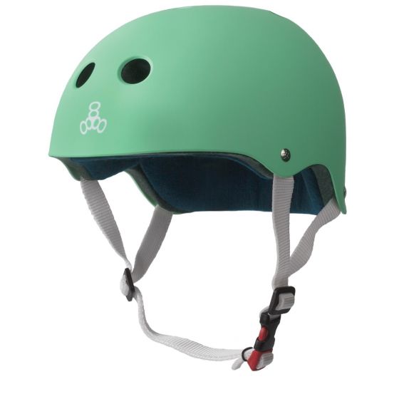 Triple 8 Certified Sweatsaver Helmet Rubber Mint - Momma Trucker Skates