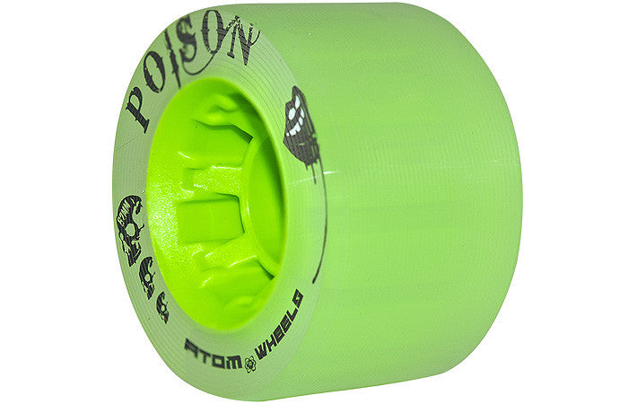 Atom Poison Wheels Green - Momma Trucker Skates