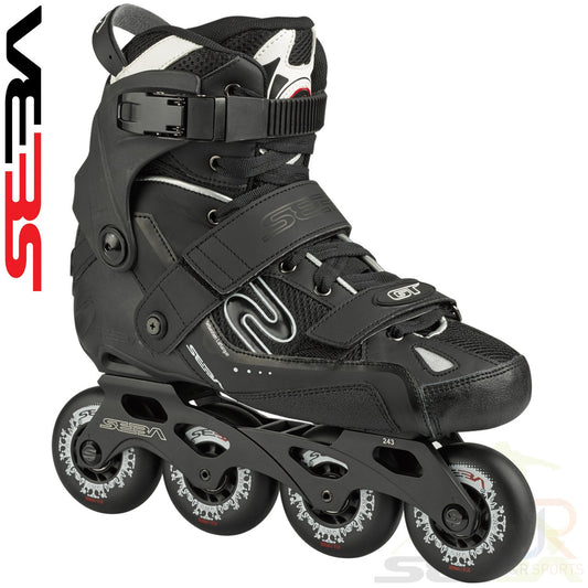 Seba '16 GT 80 In-Line Skates - Black - Momma Trucker Skates